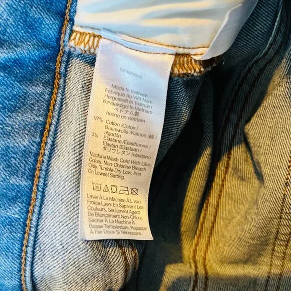 Madewell Medium Wash Curvy Kick Out Jeans, Size 29 - Picture 5 of 5